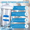 Vintage Nicaragua Nicaraguan Flag 18 Ounce Shaker Bottle Drink Mixer Leak-proof Pre Workout Protein Shakes Meal Replacement Shakes Bottles 500ML/18 Oz White&-1-1 view 2