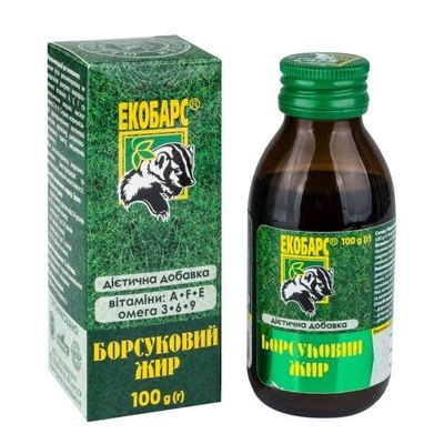 Badger Fat Drops 100 ml (3,4 Oz) with Vitamin Complex