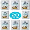 20 Count | Salad Dressing Packets | Individual Single Serve Salad Dressing condiment packets | 1.5 Oz Per Pouch (Ranch Dressing) view 2
