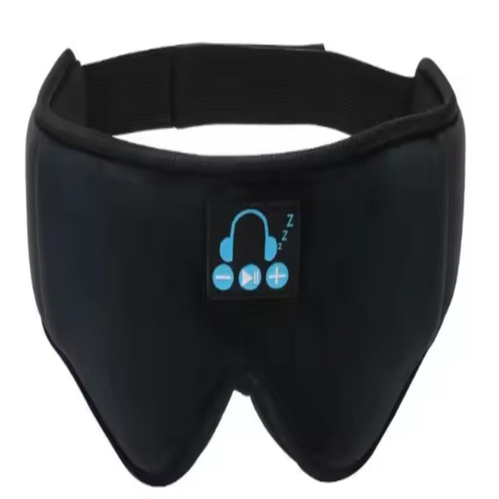 3D Silk Eye Mask Sleep Headphones