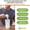 Creatine Monohydrate Powder 5,000mg per Serving Supports Lean Muscle Growth, Energy, Cognitive Function, Muscle Strength, Athletic Performance, 100% Pure Supplement - 50 Servings, Unflavored view 3