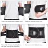 LRSSMA Back Brace Lower Lumbar Support Waist Belt Posture Corrector Slimming Body Shaper Fitness Belt Waist Trainer Corset(Gray,Medium) view 4