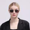 ICARA Fashion Photochromic Reading Glasses, Womens Mens Full Reading Sun Glasses Variable Tinted Readers (C4, 4.0, x) view 3