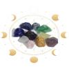 CRYSPAA 1.7"-2.1" Raw Crystals and Healing Stones, Crystals Bulk Rocks for Crafts, Gemstone Lapidary, Crystal Kit, Witch Decor, Chakra, for Lucky and Festival Day view 4