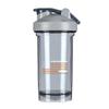 America Flag Fight Leukemia Cancer Awareness 18 Ounce Shaker Bottle Drink Mixer Leak-proof Pre Workout Protein Shakes Meal Replacement Shakes Bottles 500ML/18 Oz Gray&-1 view 1