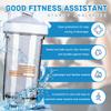 America Flag fight kidney Cancer Awareness 18 Ounce Shaker Bottle Drink Mixer Leak-proof Pre Workout Protein Shakes Meal Replacement Shakes Bottles 500ML/18 Oz White view 2