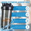 America Flag fight kidney Cancer Awareness 18 Ounce Shaker Bottle Drink Mixer Leak-proof Pre Workout Protein Shakes Meal Replacement Shakes Bottles 500ML/18 Oz Black view 2