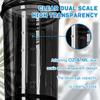 Prostate Cancer Awareness 1 18 Ounce Shaker Bottle Drink Mixer Leak-proof Pre Workout Protein Shakes Meal Replacement Shakes Bottles 500ML/18 Oz Black&-1 view 4