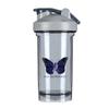 ALS Awareness ALS 18 Ounce Shaker Bottle Drink Mixer Leak-proof Pre Workout Protein Shakes Meal Replacement Shakes Bottles 500ML/18 Oz Gray view 1