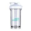 America Flag Polycystic Ovarian Syndrome PCOS's 18 Ounce Shaker Bottle Drink Mixer Leak-proof Pre Workout Protein Shakes Meal Replacement Shakes Bottles 500ML/18 Oz White view 1