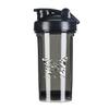 Carcinoid Cancer Awareness 18 Ounce Shaker Bottle Drink Mixer Leak-proof Pre Workout Protein Shakes Meal Replacement Shakes Bottles 500ML/18 Oz Black&-1 view 1