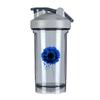 Colon Cancer Awareness 18 Ounce Shaker Bottle Drink Mixer Leak-proof Pre Workout Protein Shakes Meal Replacement Shakes Bottles 500ML/18 Oz Gray&-1&-1-1 view 1