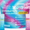 HydroMATE Electrolytes Powder No Sugar Cotton Candy - 16 Sticks Instant Hydration Packets with Vitamin C to Boost Energy - Sugar Free Electrolytes to Support Hydration on Keto Diet & Party Recovery view 1