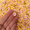 Large Eat Me Cookie Sprinkles, Non-Edible Fimo Themed Slices, Resin Embellishments for Decoden Crafts (30 gram bag) view 1