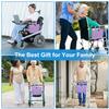 supregear Wheelchair Carry Bag - Accessories Pouch for Rollator, Walkers, Power Wheel Chairs and Knee Scooters - Side Armrest Storage Organizer for Elderly Seniors - Lightweight Portable Travel Tote view 2