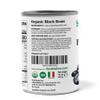 Food to Live Organic Canned Black Beans, 14 oz (Pack of 2) - Unsalted Non-GMO Frijoles Negro. Perfect for Salads, Soups, Stews. Vegan. Made in Italy view 2