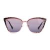 HELES Cat Eye Full Rim Blue Light Blocking Reading Glasses Magnetic Clip On Polarized Sunglasses Driving Computer Glasses -#1 Leopard ||Plano Lens(0.00) view 2