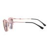 HELES Cat Eye Full Rim Blue Light Blocking Reading Glasses Magnetic Clip On Polarized Sunglasses Driving Computer Glasses -#1 Leopard ||Plano Lens(0.00) view 3