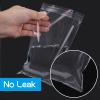 Aubeco 4x6 Inch 100Pcs Cookie Bags, Clear Self Sealing Cellophane Bags for Packaging, Candy and Products view 3
