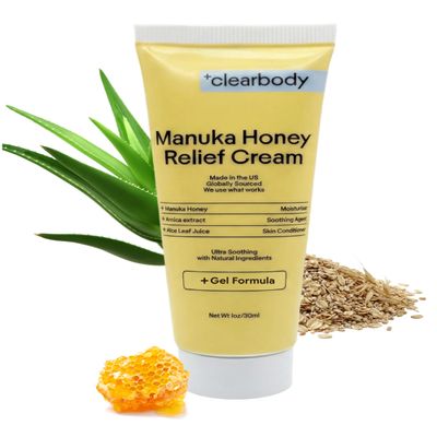 Clearbody Organics Manuka Honey Gel Cream for Eczema (1 fl oz)