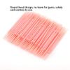 1100pcs Box Double Head Teeth Cleaning Toothpick Oral Care Floss Pick for Most People Yellow (Rose) view 2