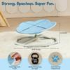 Almast Kids Spinning Chair for Autistic Kids (Blue) Cats Paw Shape Sensory Spinning Chair | Indoor Autism Toy | Ages 3+ | 220 lbs Capacity view 3