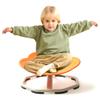 Almast Kids Spinning Chair for Autistic Kids (Orange) Cats Paw Shape Sensory Spinning Chair | Indoor Autism Toy | Ages 3+ | 220 lbs Capacity view 1