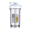 Appendix Cancer Awareness America Flag 18 Ounce Shaker Bottle Drink Mixer Leak-proof Pre Workout Protein Shakes Meal Replacement Shakes Bottles 500ML/18 Oz White view 1