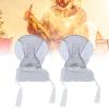 This Inexpensive hat with an Oversized mesh Will p Beekeeper Protective Hat 2pcs Beekeeping Protector Hat with Breathable Mesh Bee Hat with Netting view 3