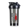 Blood Cancer Awareness America Flag 18 Ounce Shaker Bottle Drink Mixer Leak-proof Pre Workout Protein Shakes Meal Replacement Shakes Bottles 500ML/18 Oz Black view 1