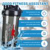 Blood Cancer Awareness America Flag 18 Ounce Shaker Bottle Drink Mixer Leak-proof Pre Workout Protein Shakes Meal Replacement Shakes Bottles 500ML/18 Oz Black view 2