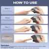 SCAIKTIG Electric Automatic Nail Clipper with Light, 2 Speeds, Magnetic Cover, Nail Scraps Storage, USB Rechargeable, Safety Electric Fingernail Trimmer for Kids, Adult, Seniors, Men, Caregivers, Grey view 4
