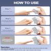 SCAIKTIG Electric Automatic Nail Clipper with Light, 2 Speeds, Magnetic Cover, Nail Scraps Storage, USB Rechargeable, Safety Electric Fingernail Trimmer for Kids, Adult, Seniors, Men, Caregivers,White view 4