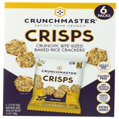 Crunchmaster Multi-Seed Crisps Multi Pack, 4.5 Oz