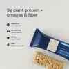 Blueprint Bryan Johnson Macadamia Nut Protein Bars 9G Plant Protein Vegan, Low Carb, Low Sugar, Keto-Friendly Snacks - Non-GMO, Raw Nut Bar, Natural Ingredients (White Cocoa - 12 Pack) view 4