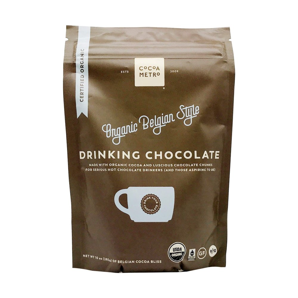 COCOA METRO Hot Drinking Chocolate Mix 10 oz (Pack of 6)