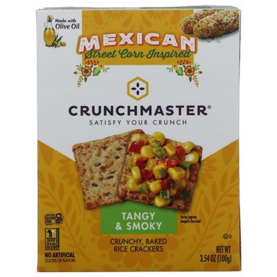 Crunchmaster Mexican Street Corn Crackers, 3.54 Ounce