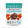 Nut Free Chocolate Factor Chocolate Milk Dipped Strawberries (8 Pack) 2.3 oz view 1