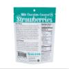 Nut Free Chocolate Factor Chocolate Milk Dipped Strawberries (8 Pack) 2.3 oz view 2