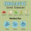 Bianco DiNapoli Organic Diced Canned Tomatoes in Puree, 14.5 Oz (Pack of 12), Vine Ripened California Grown, Perfect for Soups, Sauces, Pasta and More view 2