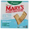 Marys Gone Crackers Organic Sea Salt Real Thin Crackers, view 1
