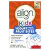 Align Probiotic, Kids Yogurt Coated Probiotic Fruit Bites, Added Probiotics Help Support Kids' Digestive Health, Apple Blueberry Flavored, 21 Individually Wrapped Pouches, 105 Bites view 1