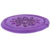 Mikinona Handmade Tibetan Buddhism Singing Bowl Cushion Pad for Meditation Embroidered Mat for Sound Bowl Teapot and Yoga Decor Small Purple view 1