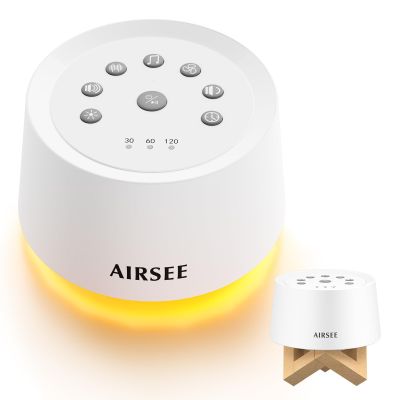 AIRSEE White Noise Sound Machine for Baby Adults, Home Office Travel
