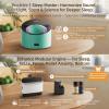 Sound Machine & Soothing Night Light, Premium Metal Shell with Excellent 3inch Speaker, White Noise Machine & 50+ Natural Sounds Upgradeable System for Sleep, Focus, Relaxation Adults Kids Baby view 2