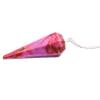 Amazing Gemstone Cobalt Calcite Crystal Pendulum for Divination - Certified Dowsing and Healing Stones for Chakra Balancing and Meditation - Enhance Reiki Spiritual Growth with Healing Crystals view 3