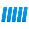 5 Pcs Blue Chewy Oral Tubes Tough Bar for People with ADHD, Autism, Biting Needs,Sensory Chew Toy,Oral Motor Chewy Teether Made from Food Grade Silicone Safety for People with Aggressive Biting Habits view 1