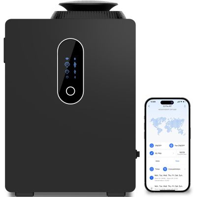 2026 Upgraded HVAC Scent Diffuser Machine, WiFi Control, Coverage 6000 Sq.Ft, Scent Air Machine for Home 1000ML, Waterless Cold Air Aromatherapy Essential Oil Hotel Scent Diffuser for Large Room