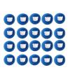 Magic Laundry Ball Kit Reusable Clothes Hair Tool Pet Hair Remover Washing Machine Hair Catcher Laundry Ball(Blue,20PCS) view 1