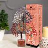 Gangesindia Seven Chakra Crystal Tree - Handmade with 7 Gemstones - Decorative Tree of Life for Wealth & Luck, Positive Energy Stone, Aura Cleansing, Home & Spiritual Dcor view 4